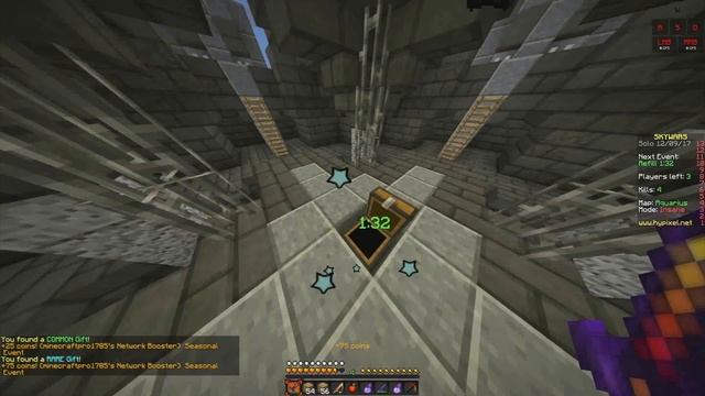 Новогодний скин! | Sky Wars | Minecraft | 6# смотреть онлайн