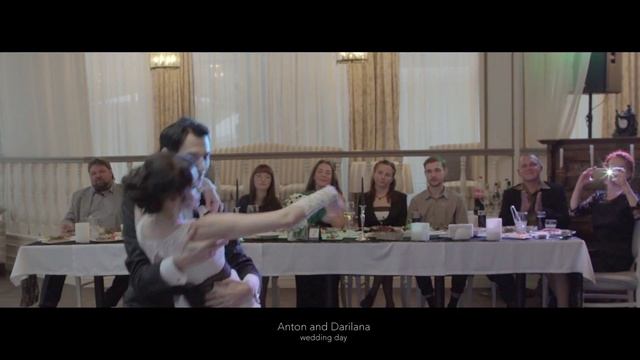 Стильный черный! Черно-белая свадьба, очень красивых Жениха и Невесты. смотреть онлайн