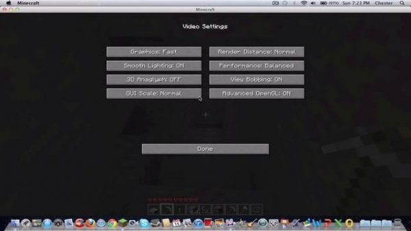 2011 MacBook Pro 13" Gaming Minecraft Test