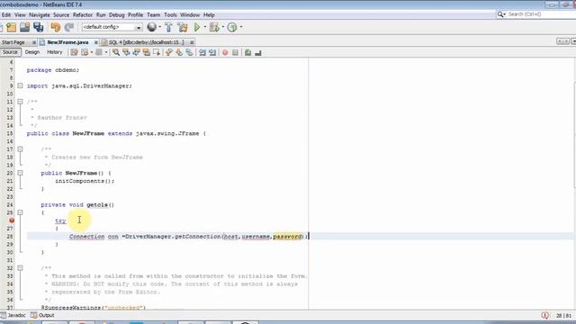 get item in jcombobox dynamically from database Part 7 смотреть онлайн