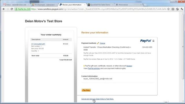 QuickSell for Joomla PDF Encryption - Selling encrypted PDF Documents смотреть онлайн