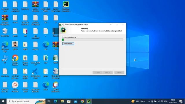 How to download and Install PyCharm Community 2023.1.2 on Windows 10 смотреть онлайн