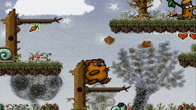 Винни-Пух Java игра (fix FPS) + бонусные уровни смотреть онлайн