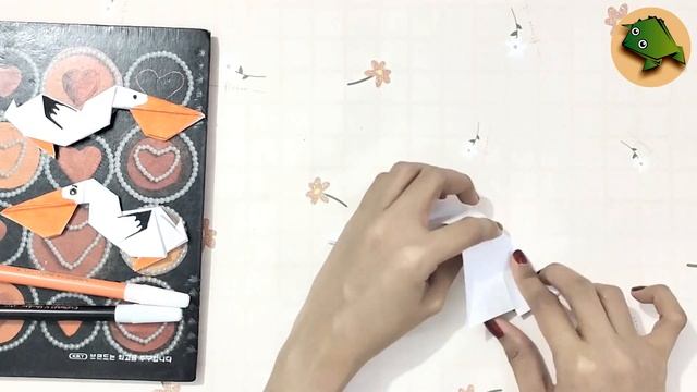 Easy Origami Pelican - Instruction Video (Oригами)