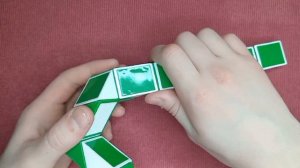 Алмаз из змейки. Змейка 24 блоков. Diamond.