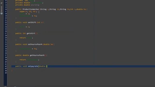 Study Lab Exercise In Inheritance Java: Employee (Part 2) смотреть онлайн