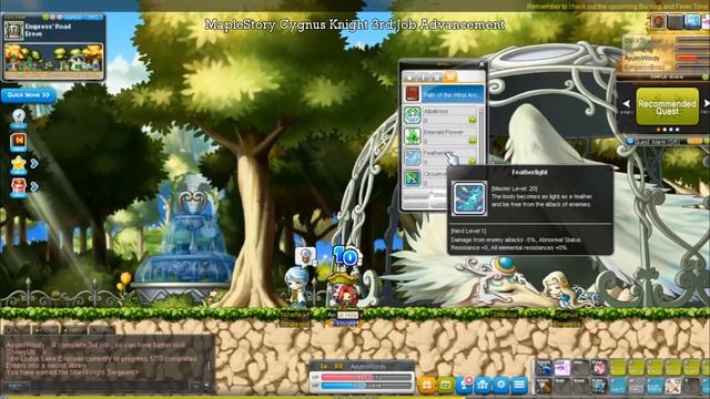 Ayumilove MapleStory Cygnus Job Advancement Guide for 2nd, 3rd, 4th Job смотреть онлайн