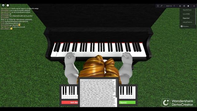 Rush E Roblox Piano + Sheets смотреть онлайн