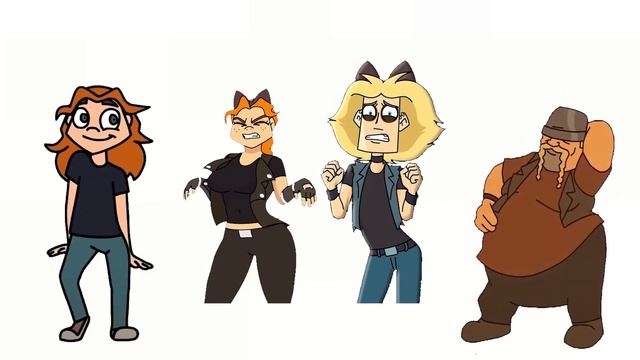 Хэви и Баг станцевали месте с ГЛЭМОМ И ВИКИ! футаж metal family смотреть онлайн