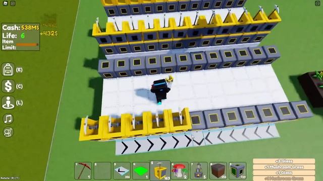 Ферма грибов в Block Tycoon ⛏️ смотреть онлайн