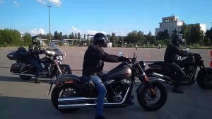 Легендарный Харлей Дэвидсон теперь в Нижнем Новгороде. Тест рейд.