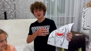 ТЫ 100% Не выдержал бы!/Щекотка челлендж с рисованием/Катомишка челлендж