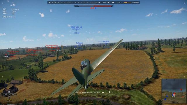 War Thunder Первый реалистичный бой в команде смотреть онлайн