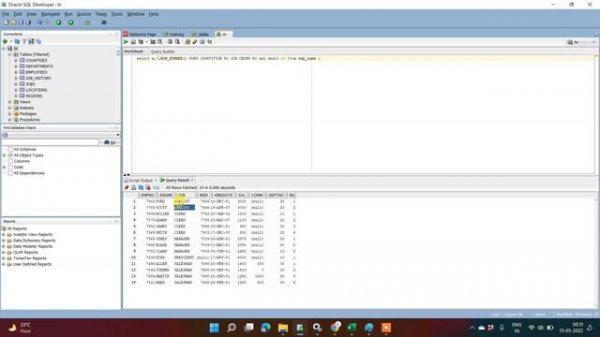 ROW_NUMBER() function in SQL | SQL ROW NUMBER FUNCTION