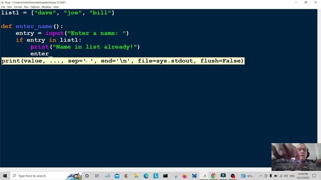Beginners Programming - Python List Update - Code Example 2022 смотреть онлайн