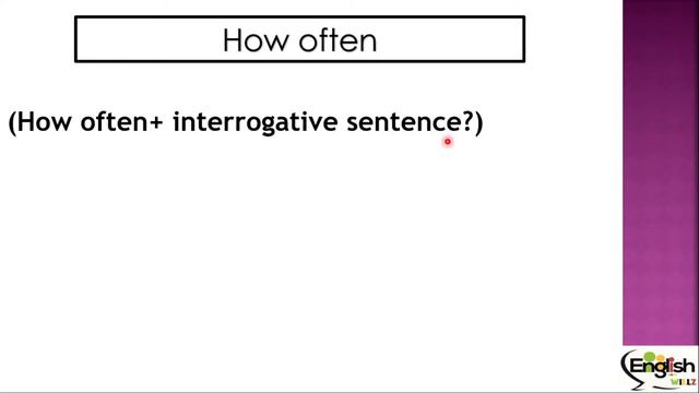 Frequency Adverbs and How often смотреть онлайн