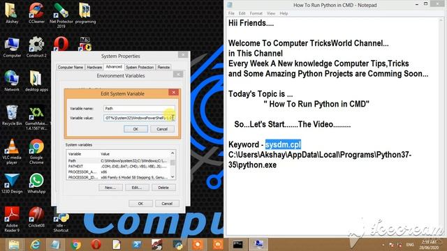 #programming #python #cmd ||How To Run Python in CMD|| смотреть онлайн