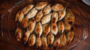 Луковые пельмени. Забавный закусончик