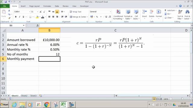 The Excel PMT function смотреть онлайн