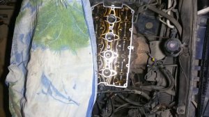 Лада калина 1118 течт масла в свечных колодцая часть 3