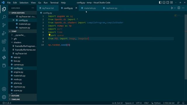Realtime Ray Tracing with Python 13 Image Based Lighting смотреть онлайн