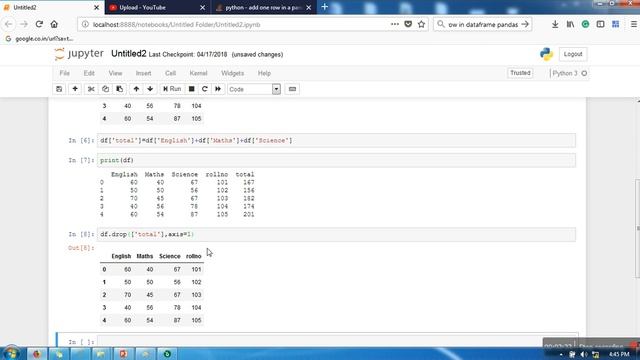 Pandas Tutorials # 2 : How to add and delete rows and columns in Pandas смотреть онлайн