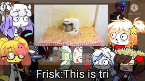Undertale reacts to how to cook basic||gacha club
