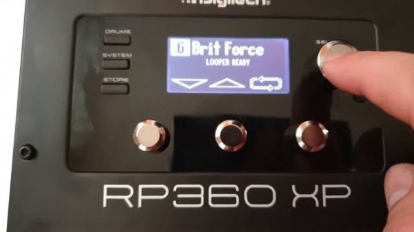 DigiTech RP360XP "Select" knob problem SOLVED! Read the description!