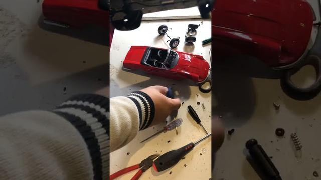 1966 Ferrari 365 California Spyder Kk-Scale 1:18 смотреть онлайн