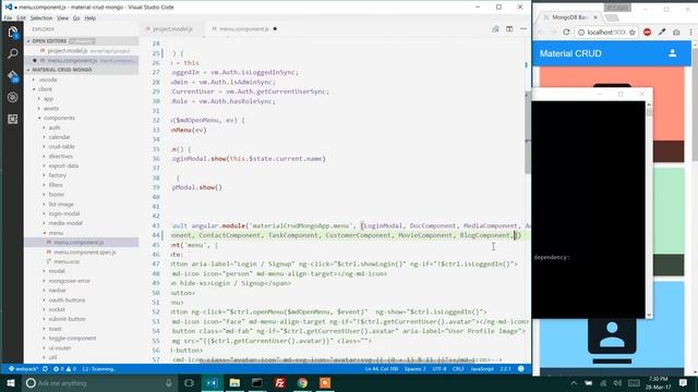 Material CRUD Mongo - Create new CRUD from database смотреть онлайн