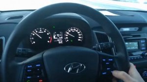 Hyundai Creta.  Работа Круиз-контроль (без шелухи)
