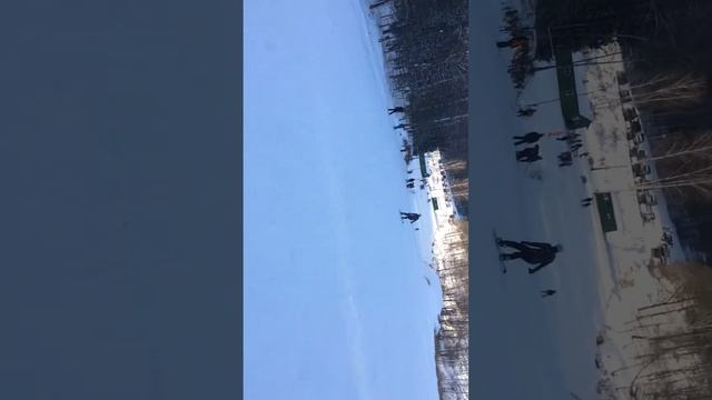 Горнолыжный спуск "Вираж" смотреть онлайн