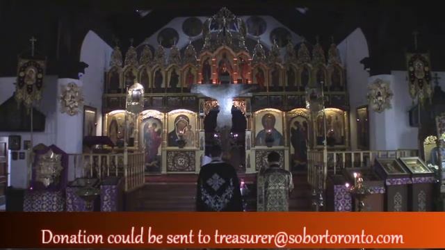 Канон с акафистом Божественным Страстям Христовым. смотреть онлайн