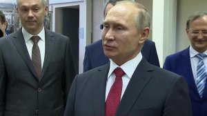 Владимир Путин в Новосибирске вручил премии молоды... провел заседание Совета по науке и образованию