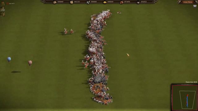 2,000 WINGED HUSSAR vs 2,000 18th OFFICERS! - COSSACKS 3 смотреть онлайн