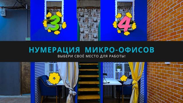 Выбери своё место для работы! Мини офисы в коворкинге 19 т.р./месяц смотреть онлайн