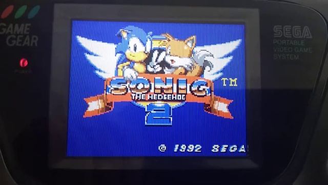 SEGA Game Gear TEC TOY com novo LCD + Castle of Illusion + Sonic 2 + Surf Ninjas + Majors Baseball смотреть онлайн