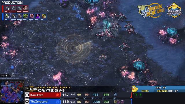 TheZergLord vs Kamikaze - ZvT | Copa Hyperion #42 | Biweekly LatAm StarCraft 2 Tournament смотреть онлайн