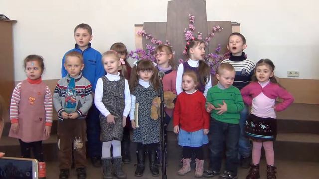 Не жди пока ты вырастешь - пение детей 10 общ., г. Кривой Рог 04.03.2017 смотреть онлайн