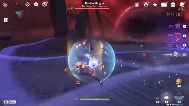 Genshin Impact - Baal Boss Fight (Raiden Shogun vs Aether) смотреть онлайн