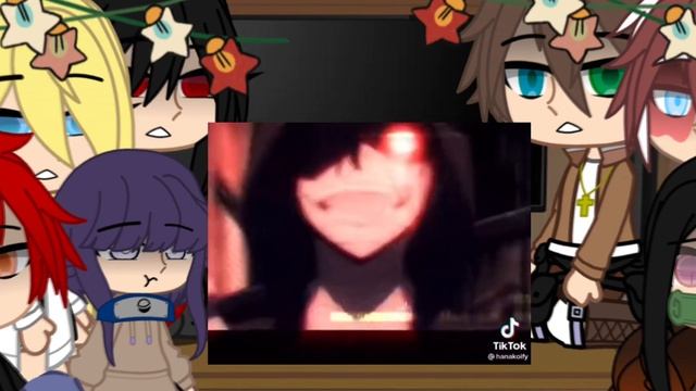 Different anime characters react to each other ||Rachel Gardner|| 7/7 Angels of death смотреть онлайн