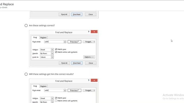 Week-4 Quiz | Find and Replace | Excel Skills for Business: Essentials | Coursera смотреть онлайн