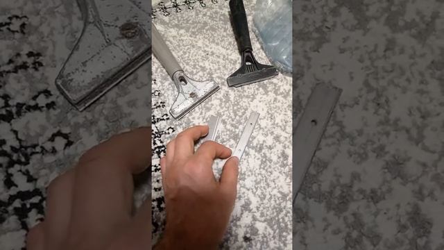 Лезвия для скребков по стеклу. В чём разница? С радугой и без. смотреть онлайн