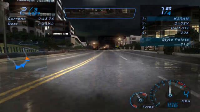 NFS UNDERGROUND - MARKET STREET CIRCUIT RACE - MAZDA MIATA NEED FOR SPEED UNDERGROUND GAMEPLAY смотреть онлайн