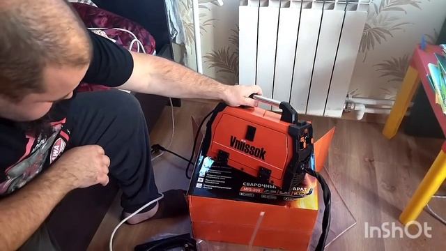 Сварочный полуавтомат Vniissok MIG-200 3 в 1 смотреть онлайн