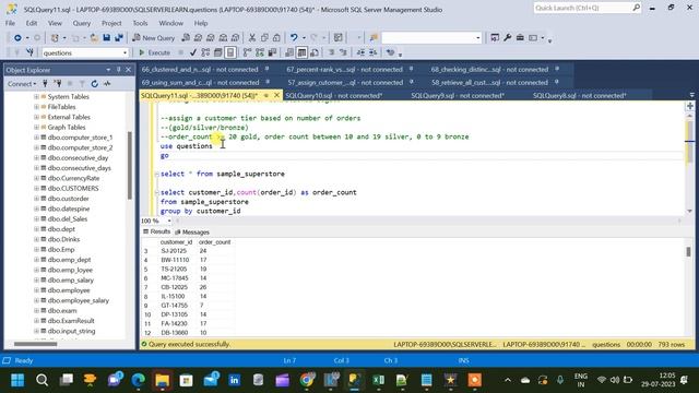 CASE Statement for Conditional Logic in SQL | Assign Customer Tier Based on Order Count | CASE WHEN смотреть онлайн