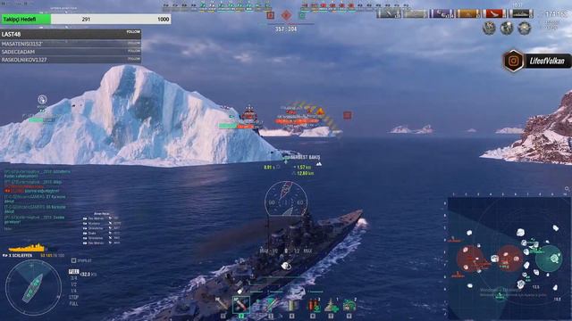 WORLD OF WARSHIPS DE REKOR MAÇ SCHLIEFFEN NASIL OYNANIR NELER YAPABİLİR #wows #wargaming #oyun смотреть онлайн