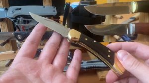 Складной нож BUCK Ranger 112 Lockback сталь 420HC