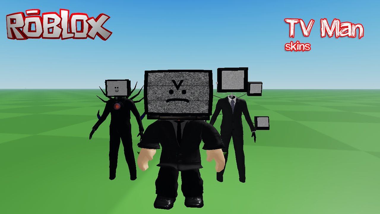 Скины TV Man титан для Роблокс смотреть онлайн
