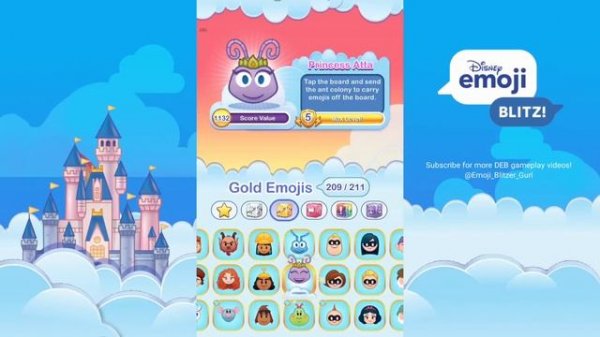 Disney Emoji Blitz All Characters - My Collection (01/2021)